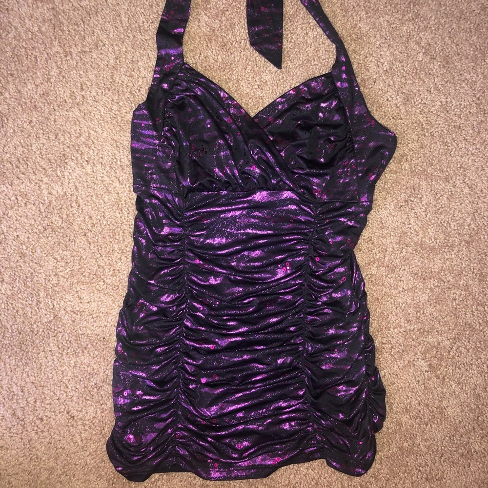 Halter dressy tank